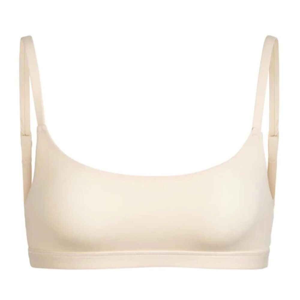 Skims Women's Cream and Tan Bra